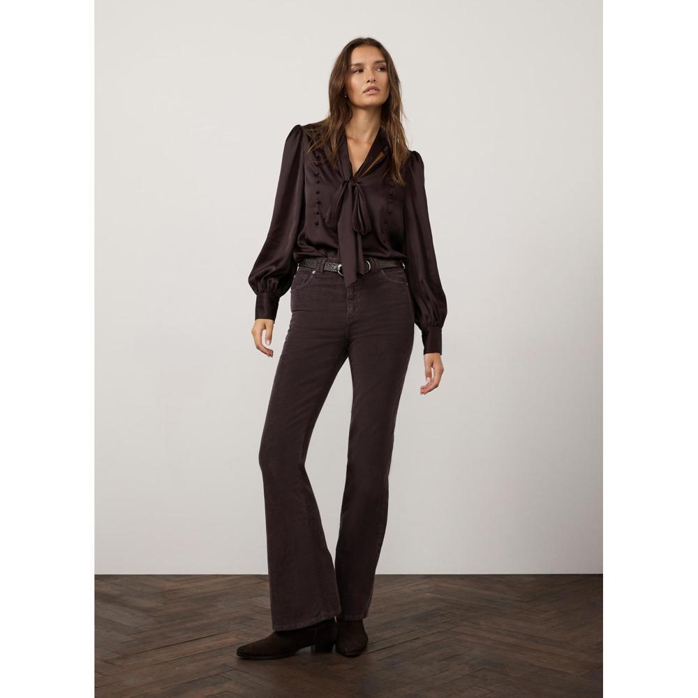 Mint Velvet Cord Flared Trousers